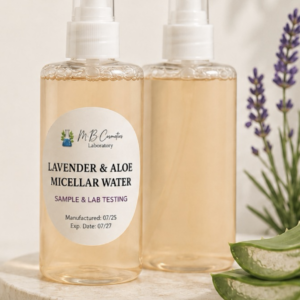 Natural Lavender & Aloe Micellar Water | Sensitive Skin | Private Label