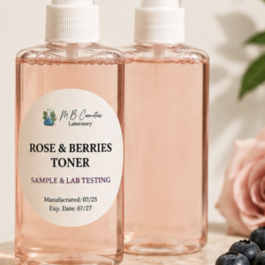 Rose & Berries Natural Facial Toner | Hydrating | Private Label
