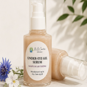 Natural Under-Eye Gel with Caffeine & Hyaluronic Acid | Private Label
