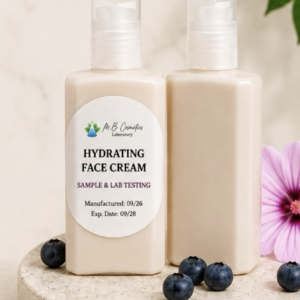 Natural Hydrating Face Cream Berries & Caffeine | Private Label