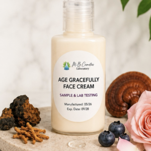 Tri-Mushroom Graceful Ageing Face Cream | Tripeptide-29 | Private Label