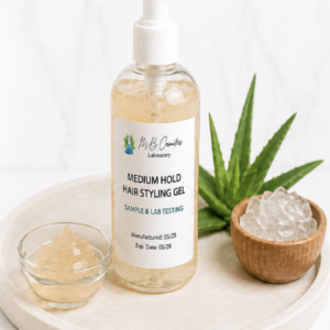 Natural Medium Hold Hair Styling Gel | Aloe Vera | Private Label