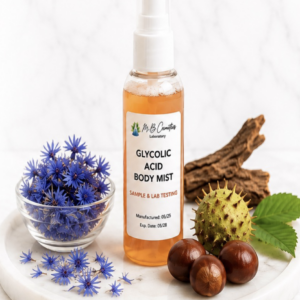 Natural Glycolic Acid Body Mist Caffeine & Horsechestnut | Private Label