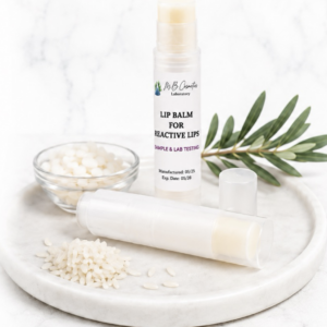 Hypoallergenic Lip Balm for Reactive Lips | No Beeswax or Honey